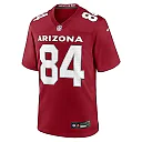 Zennovawear Men's Arizona Cardinals Elijah Higgins Cardinal Team Game Jersey