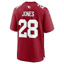 Zennovawear Men's Arizona Cardinals Elijah Jones Cardinal Team Game Jersey