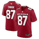 Zennovawear Men's Arizona Cardinals Geoff Swaim Cardinal Team Game Jersey