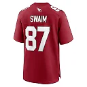 Zennovawear Men's Arizona Cardinals Geoff Swaim Cardinal Team Game Jersey