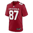 Zennovawear Men's Arizona Cardinals Geoff Swaim Cardinal Team Game Jersey