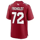 Zennovawear Men's Arizona Cardinals Hjalte Froholdt Cardinal Team Game Jersey