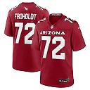 Zennovawear Men's Arizona Cardinals Hjalte Froholdt Cardinal Team Game Jersey