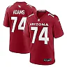 Zennovawear Men's Arizona Cardinals Isaiah Adams Cardinal Team Game Jersey