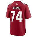 Zennovawear Men's Arizona Cardinals Isaiah Adams Cardinal Team Game Jersey
