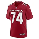 Zennovawear Men's Arizona Cardinals Isaiah Adams Cardinal Team Game Jersey