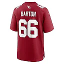 Zennovawear Men's Arizona Cardinals Jackson Barton Cardinal Team Game Jersey