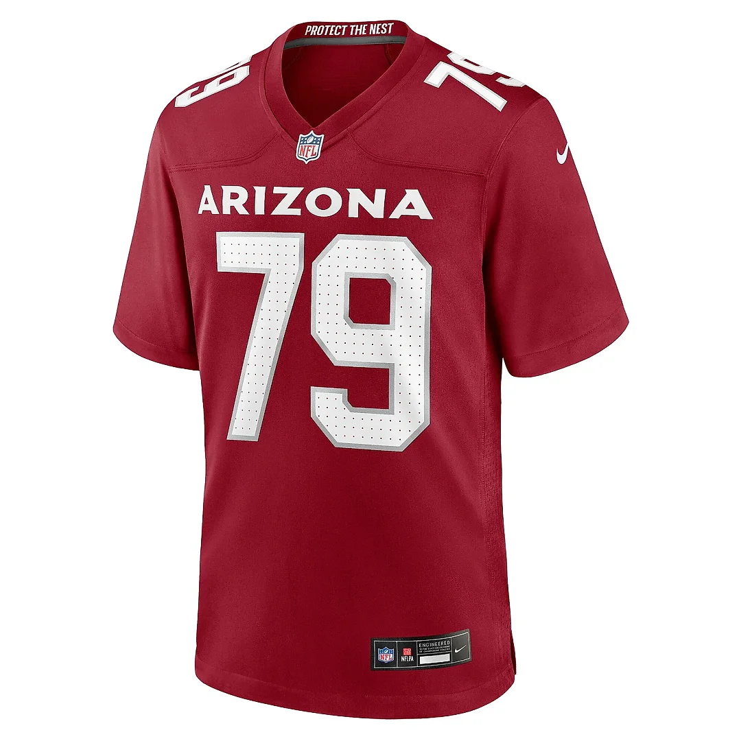 Zennovawear Men's Arizona Cardinals Jacob Slade Cardinal Game Jersey