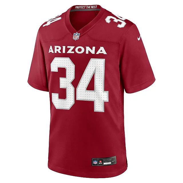 Zennovawear Men's Arizona Cardinals Jalen Thompson Cardinal Team Game Jersey