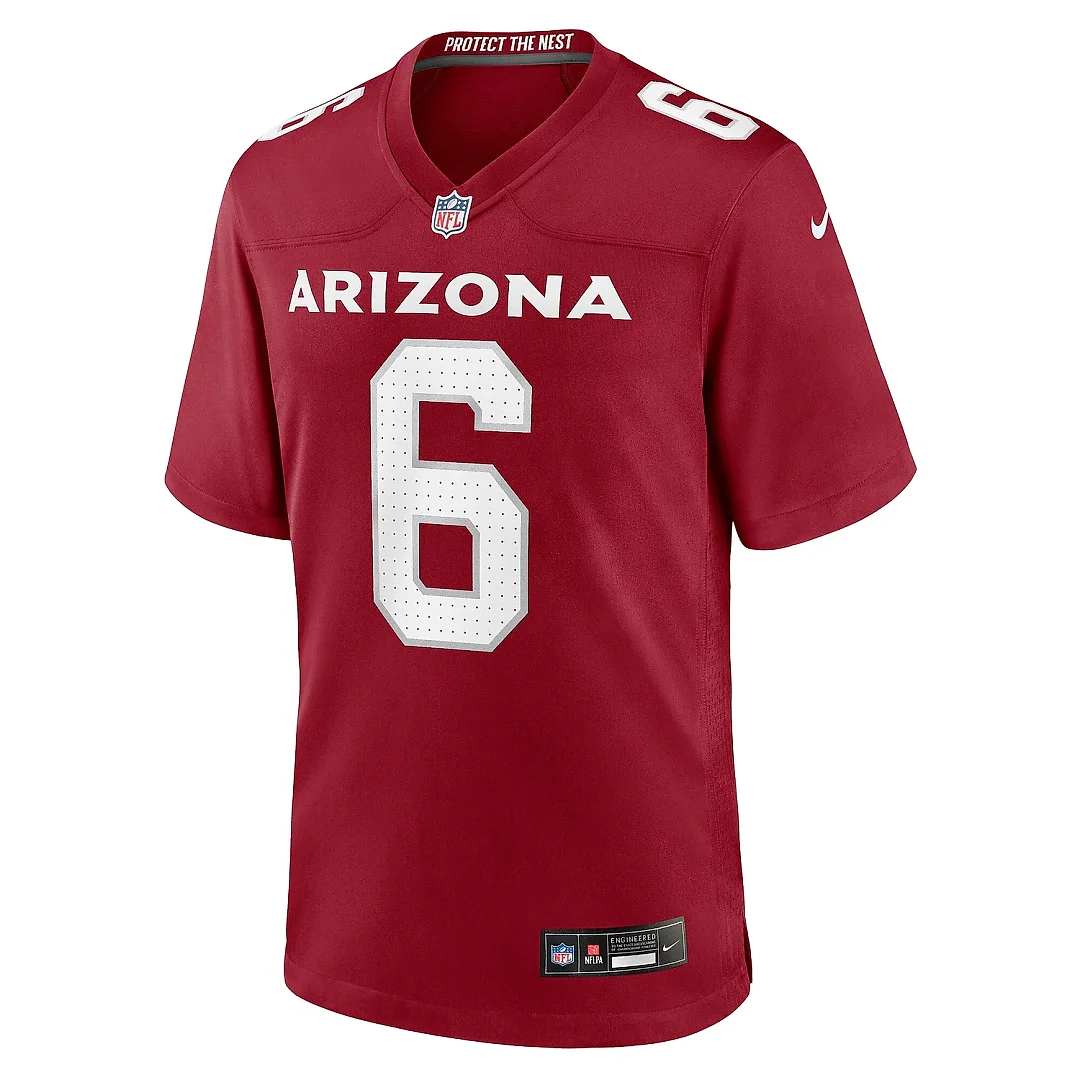 Zennovawear Men's Arizona Cardinals James Conner Cardinal Home Game Jersey