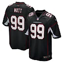 Zennovawear Men's Arizona Cardinals J.J. Watt Black Alternate Game Jersey