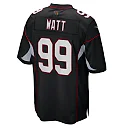Zennovawear Men's Arizona Cardinals J.J. Watt Black Alternate Game Jersey