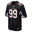 Zennovawear Men's Arizona Cardinals J.J. Watt Black Alternate Game Jersey