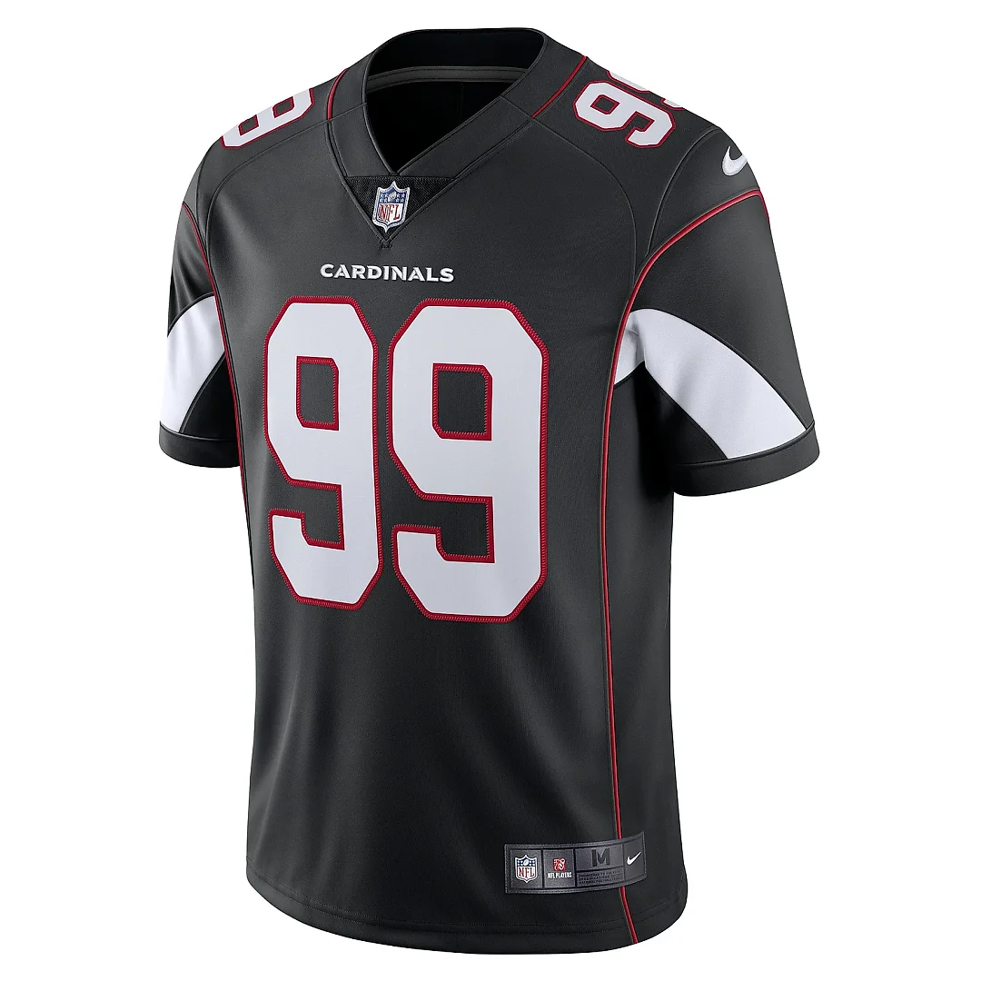 Zennovawear Men's Arizona Cardinals J.J. Watt Black Vapor Limited Jersey