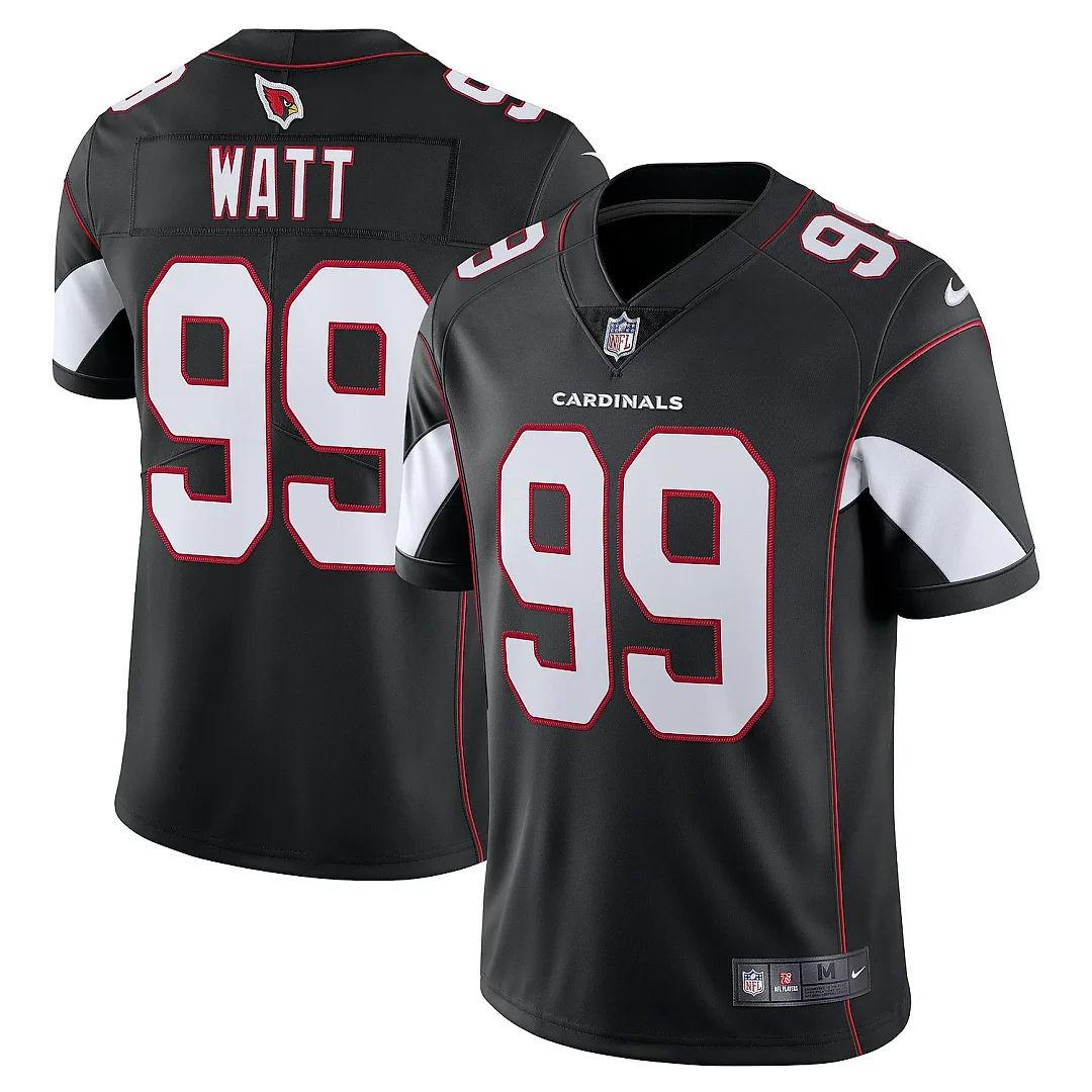 Zennovawear Men's Arizona Cardinals J.J. Watt Black Vapor Limited Jersey