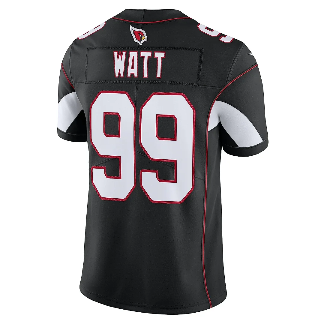Zennovawear Men's Arizona Cardinals J.J. Watt Black Vapor Limited Jersey