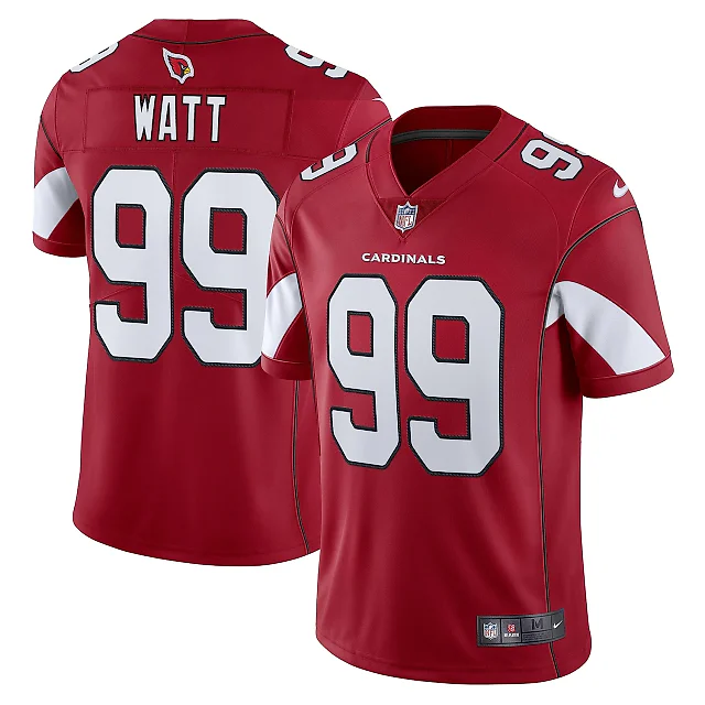 Zennovawear Men's Arizona Cardinals J.J. Watt Cardinal Vapor Limited Jersey