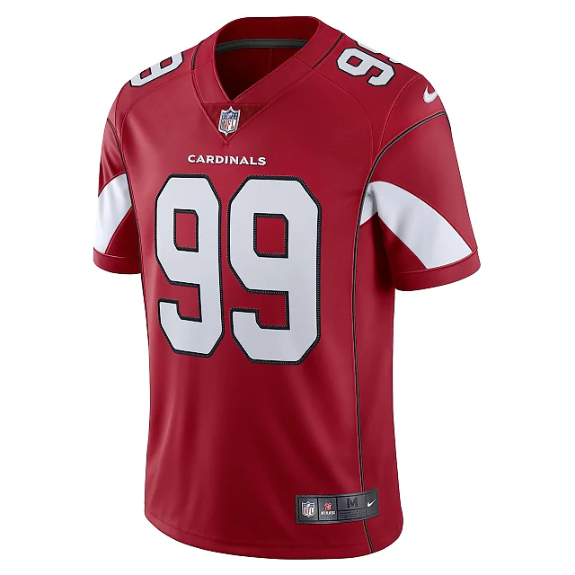 Zennovawear Men's Arizona Cardinals J.J. Watt Cardinal Vapor Limited Jersey