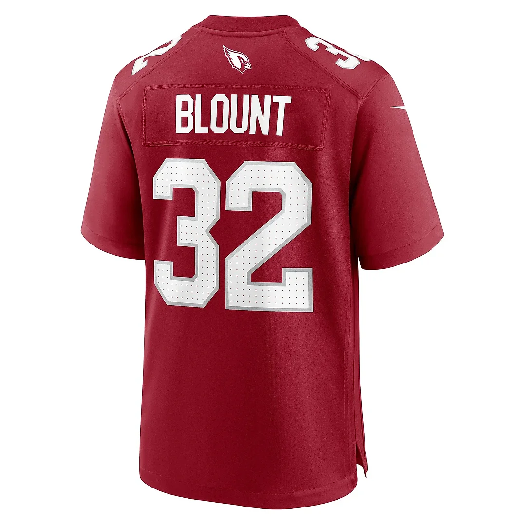 Zennovawear Men's Arizona Cardinals Joey Blount Cardinal Game Jersey