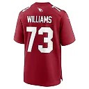 Zennovawear Men's Arizona Cardinals Jonah Williams Cardinal Team Game Jersey