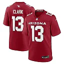 Zennovawear Men's Arizona Cardinals Kei'Trel Clark Cardinal Game Jersey
