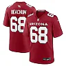 Zennovawear Men's Arizona Cardinals Kelvin Beachum Cardinal Team Game Jersey