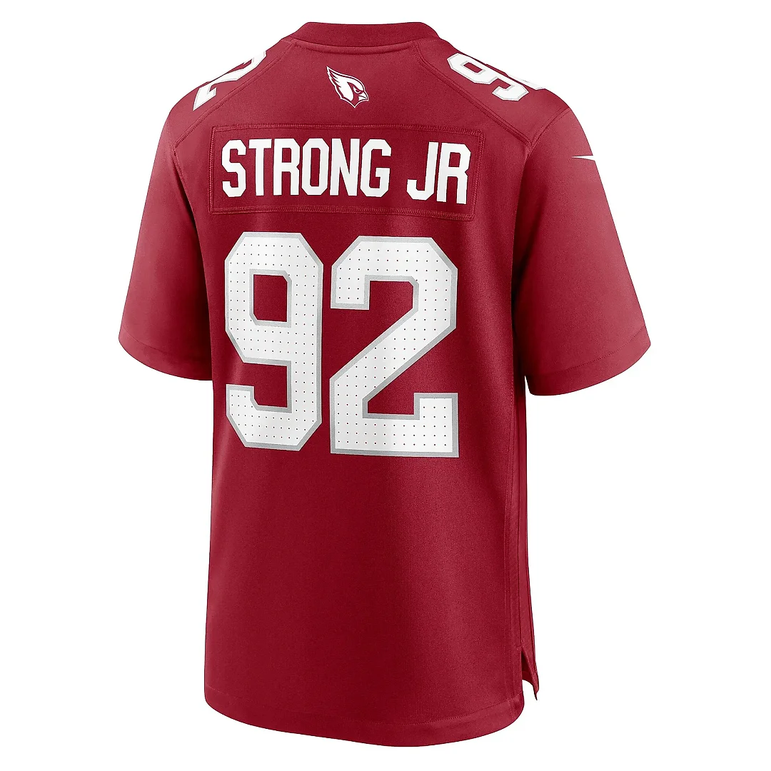 Zennovawear Men's Arizona Cardinals Kevin Strong Cardinal Game Player Jersey