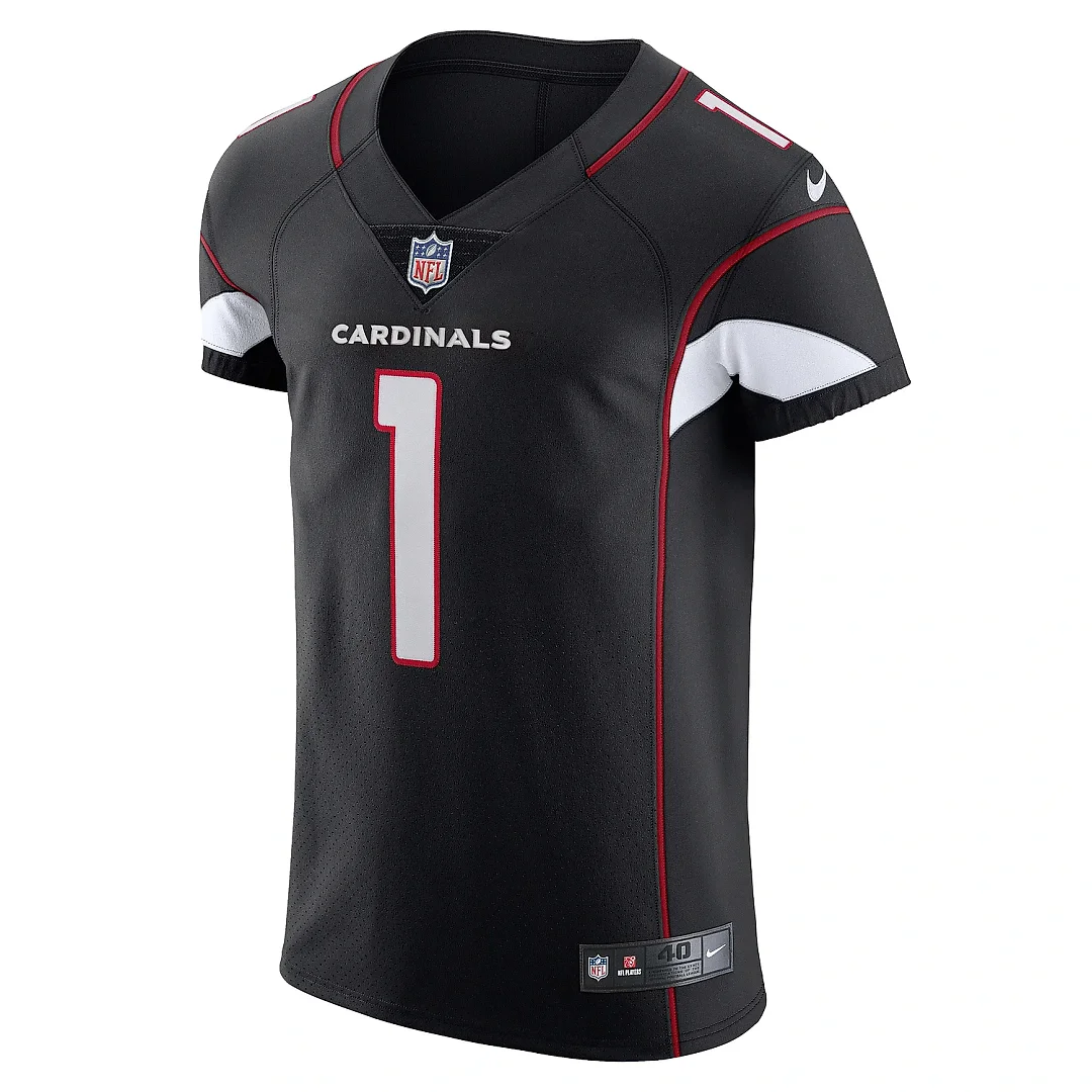 Zennovawear Men's Arizona Cardinals Kyler Murray Black Alternate Vapor Elite Jersey