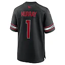 Zennovawear Men's Arizona Cardinals Kyler Murray Black Game Jersey
