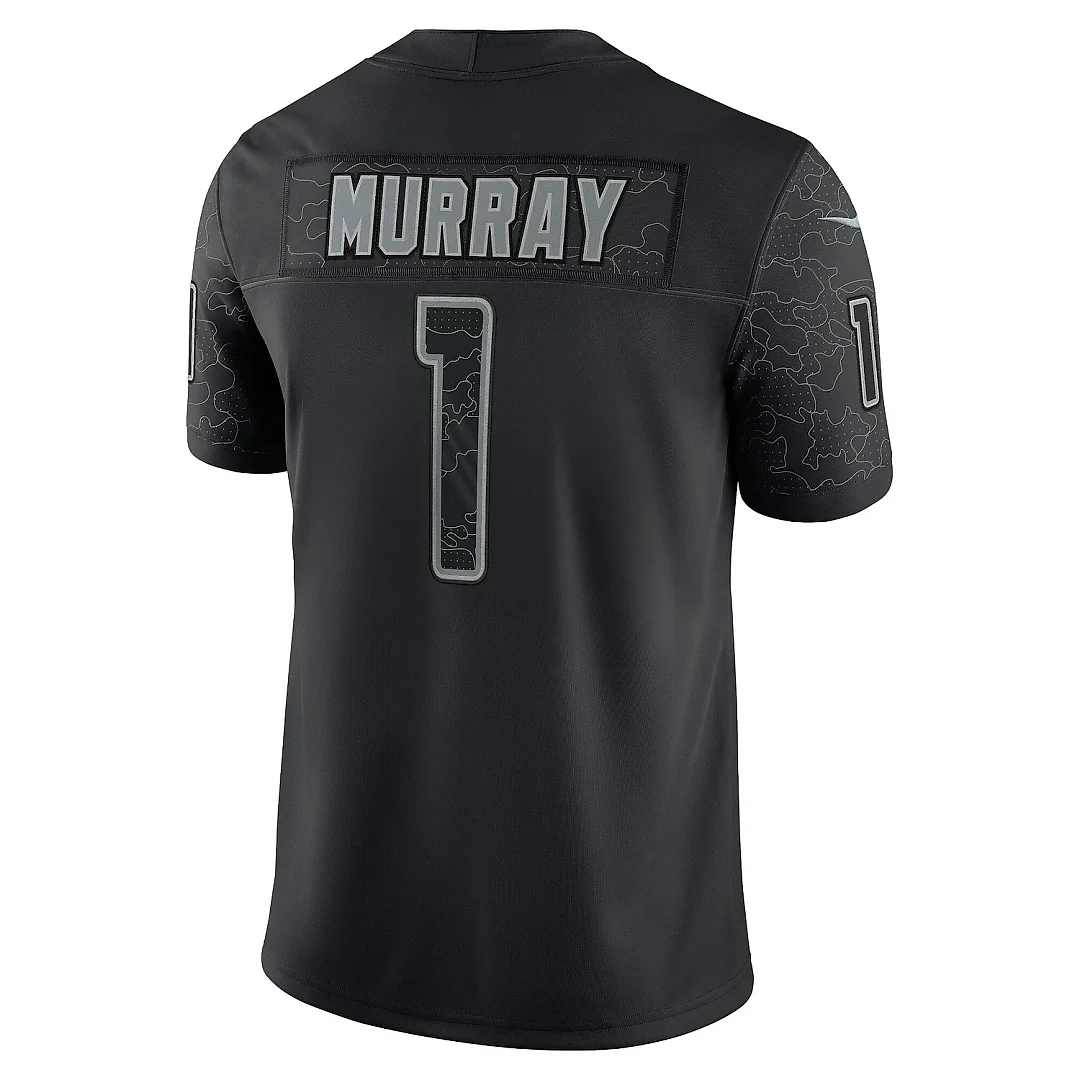 Zennovawear Men's Arizona Cardinals Kyler Murray Black RFLCTV Limited Jersey