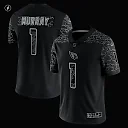 Zennovawear Men's Arizona Cardinals Kyler Murray Black RFLCTV Limited Jersey