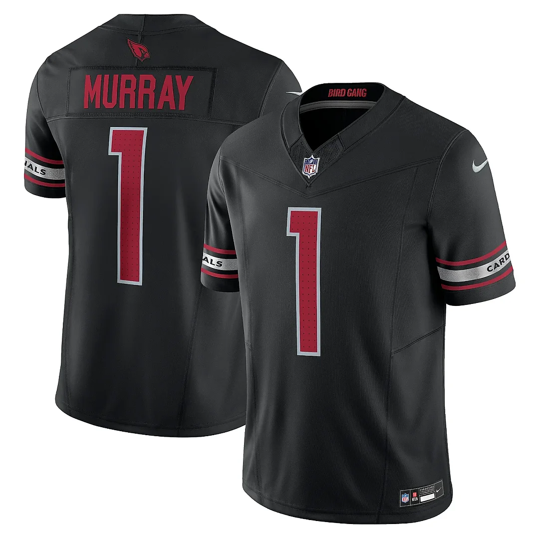 Zennovawear Men's Arizona Cardinals Kyler Murray Black Vapor F.U.S.E. Limited Jersey