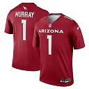 Zennovawear Men's Arizona Cardinals Kyler Murray Cardinal Team Legend Player Performance Top