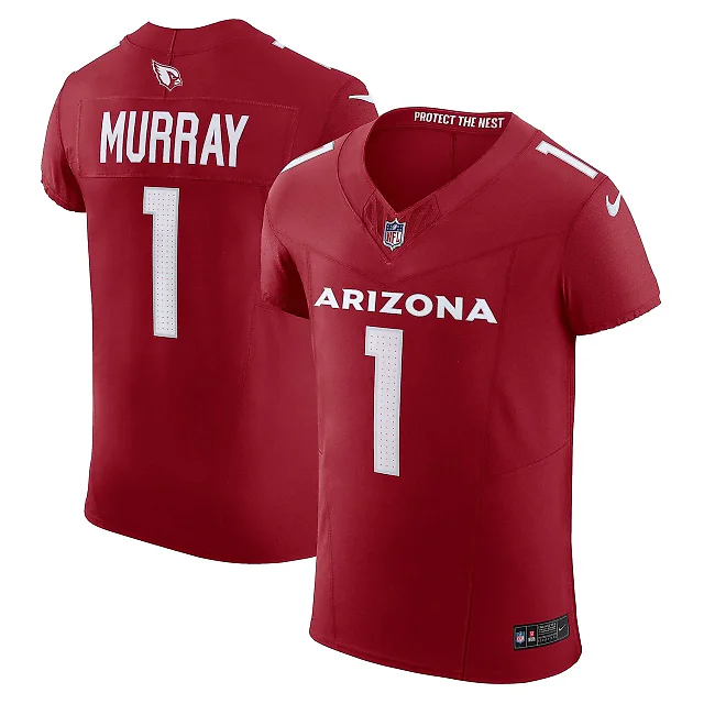 Zennovawear Men's Arizona Cardinals Kyler Murray Cardinal Vapor F.U.S.E. Elite Jersey