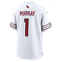 Zennovawear Men's Arizona Cardinals Kyler Murray White Game Player Jersey