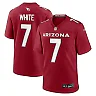 Zennovawear Men's Arizona Cardinals Kyzir White Cardinal Team Game Jersey