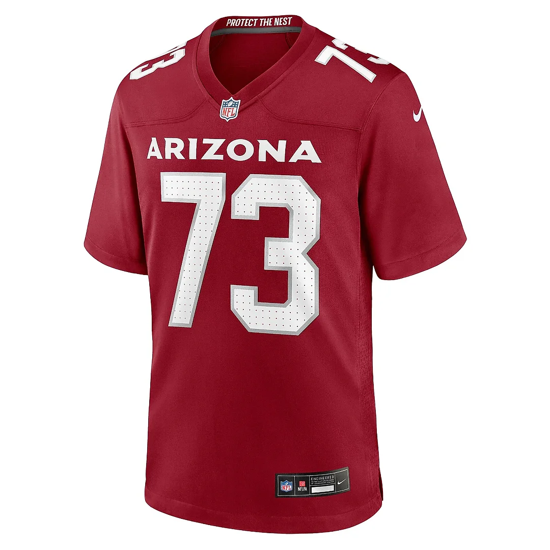 Zennovawear Men's Arizona Cardinals Lachavious Simmons Cardinal Team Game Jersey