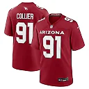 Zennovawear Men's Arizona Cardinals L.J. Collier Cardinal Team Game Jersey