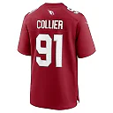 Zennovawear Men's Arizona Cardinals L.J. Collier Cardinal Team Game Jersey