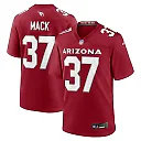 Zennovawear Men's Arizona Cardinals Marlon Mack Cardinal Team Game Jersey