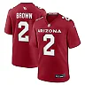 Zennovawear Men's Arizona Cardinals Marquise Brown Cardinal Home Game Jersey
