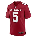 Zennovawear Men's Arizona Cardinals Matt Prater Cardinal Team Game Jersey