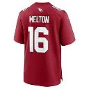 Zennovawear Men's Arizona Cardinals Max Melton Cardinal Team Game Jersey