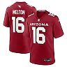 Zennovawear Men's Arizona Cardinals Max Melton Cardinal Team Game Jersey