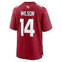 Zennovawear Men's Arizona Cardinals Michael Wilson Cardinal Team Game Jersey