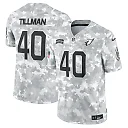 Zennovawear Men's Arizona Cardinals Pat Tillman Arctic Camo 2024 Salute to Service Retired Player Limited Jersey