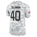 Zennovawear Men's Arizona Cardinals Pat Tillman Arctic Camo 2024 Salute to Service Retired Player Limited Jersey