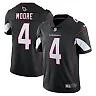 Zennovawear Men's Arizona Cardinals Rondale Moore Black Alternate Vapor Limited Jersey