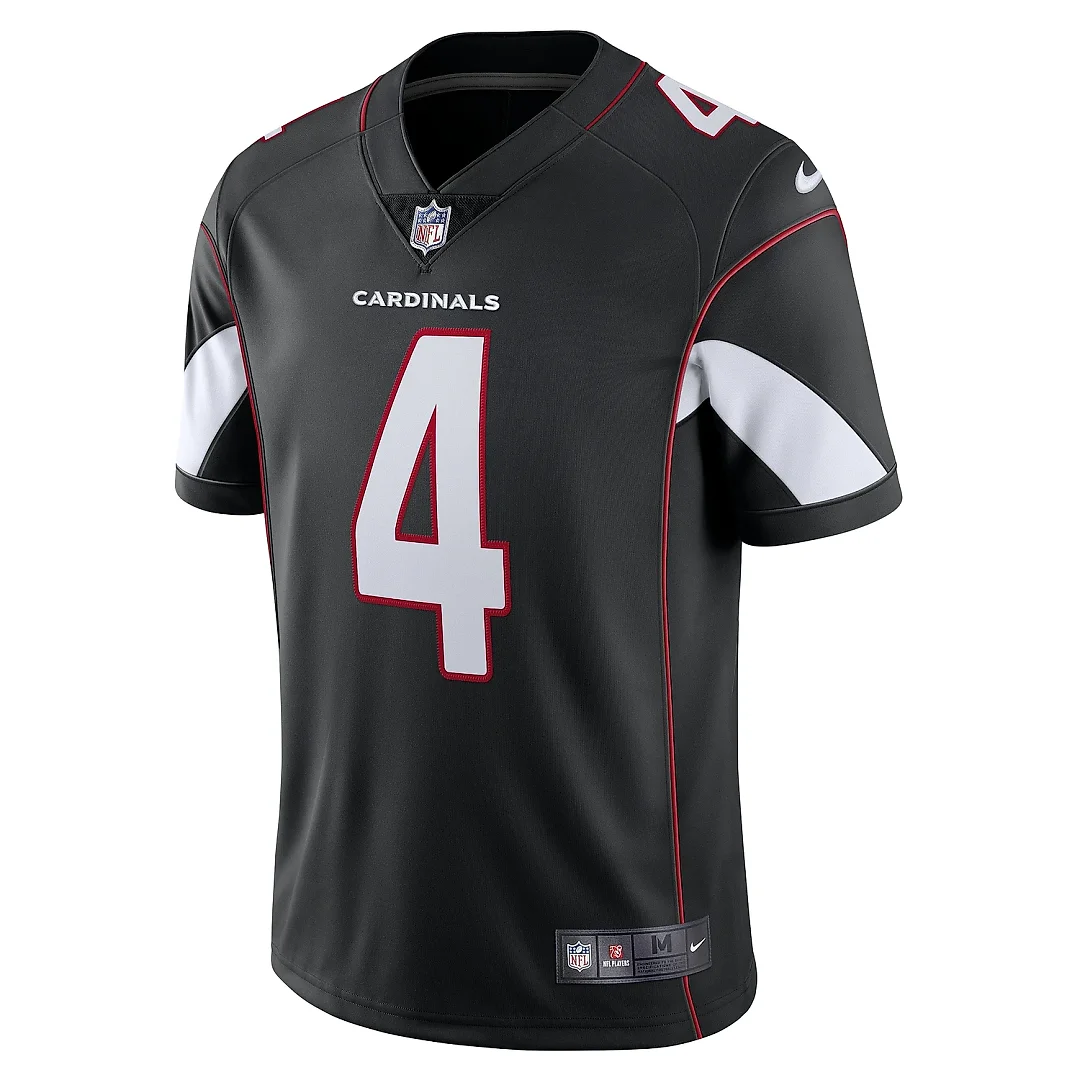 Zennovawear Men's Arizona Cardinals Rondale Moore Black Alternate Vapor Limited Jersey