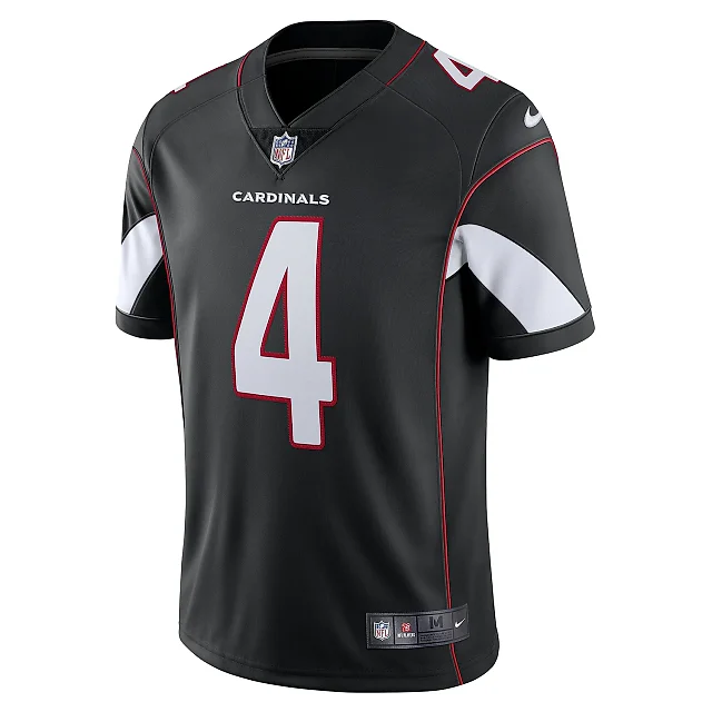 Zennovawear Men's Arizona Cardinals Rondale Moore Black Alternate Vapor Limited Jersey